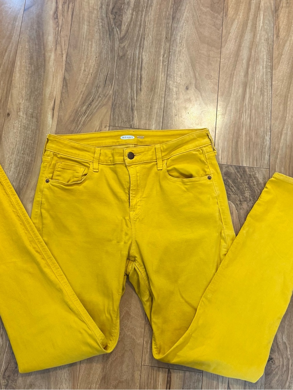 Mustard Yellow Slim Jeans